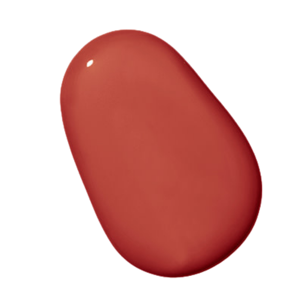 red background
